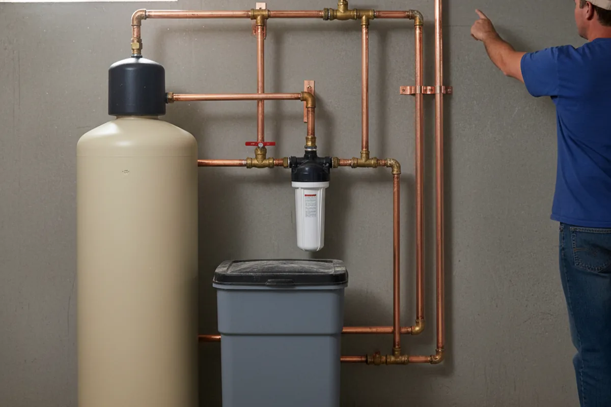 Whole-house water treatment system installed in Denair